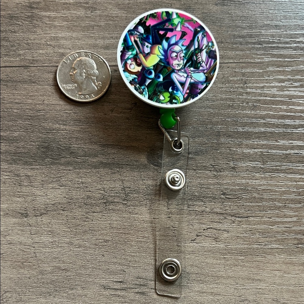 Rick and Morty badge reel